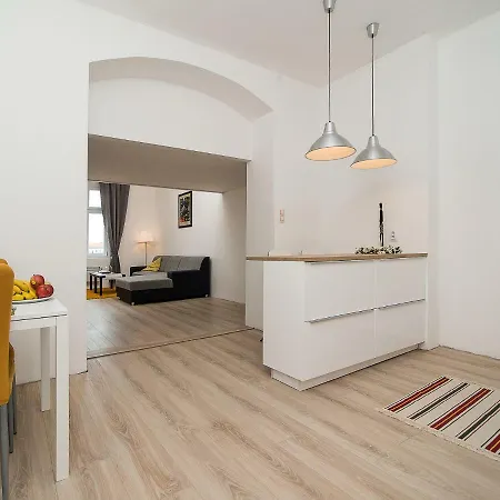 Brand New Studio In Zizkov 아파트